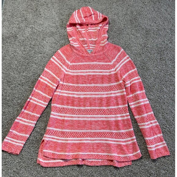 Tommy Bahama Women's M Anacapa Marled Knit Linen Blend Hoodie - Picture 5 of 12